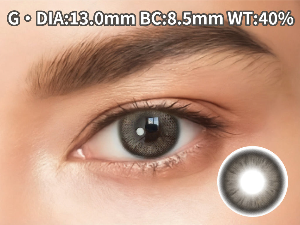 【Light Brown】Coloured Contact Lenses G • DIA:13.0mm BC:8.5mm WT:40%
